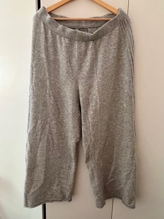 Conjunto de punto gris Shein jersey + pantalón