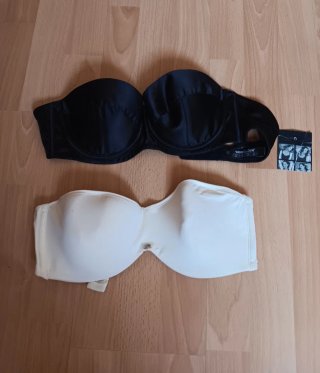 Sujetador Wonderbra Negro y Blanco