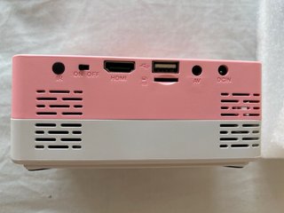Proyector LED Blanco y Rosa