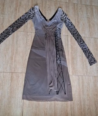 T36, Attitude, vestido elástico, estilo urbano