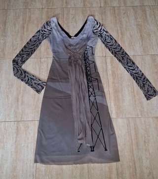 T36, Attitude, vestido elástico, estilo urbano