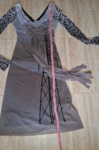 T36, Attitude, vestido elástico, estilo urbano