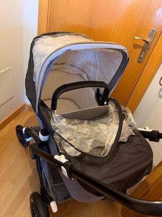 Bugaboo Fox 3 Gris Chasis Negro