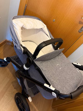 Bugaboo Fox 3 Gris Chasis Negro
