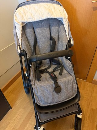 Bugaboo Fox 3 Gris Chasis Negro