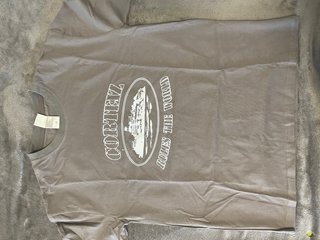 Camiseta Corteiz Gris con Diseño