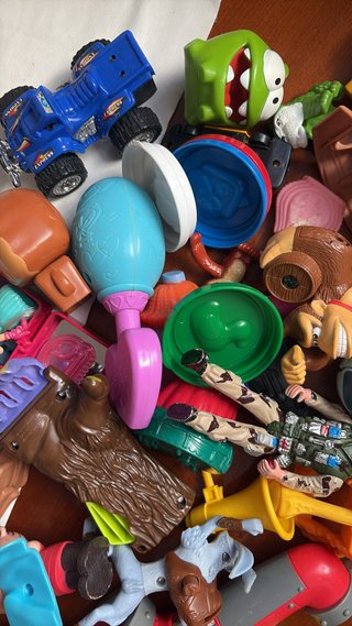 Lote Brinquedos Barbie, Donkey Kong, G.I. Joe
