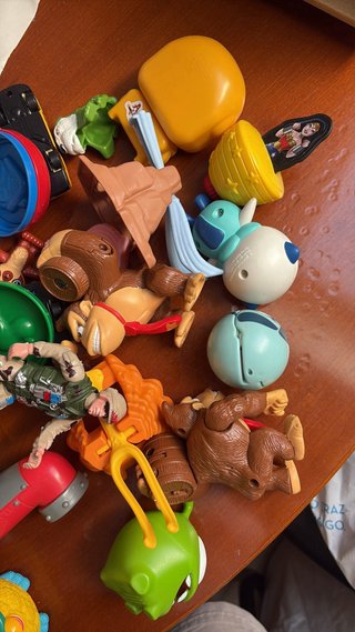 Lote Brinquedos Barbie, Donkey Kong, G.I. Joe