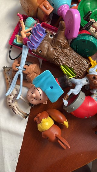 Lote Brinquedos Barbie, Donkey Kong, G.I. Joe