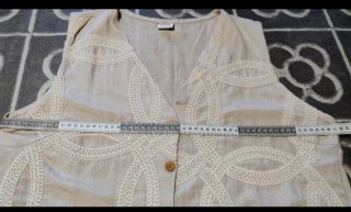 Conjunto Chaleco y Pantalón lino/viscosa