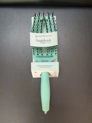 Cepillo Olivia Garden Fingerbrush Turquesa