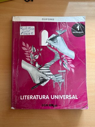 Literatura Universal 1º Bachillerato. Libro del...