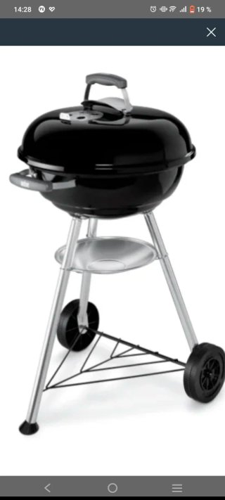 Barbacoa a carbone Weber Nera, 1 uso