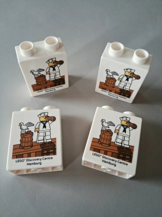 Lote 4 Bloques Duplo LEGO Exclusivos Hamburgo
