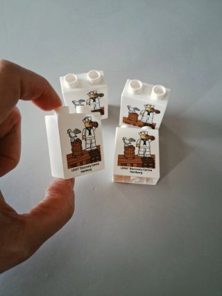 Lote 4 Bloques Duplo LEGO Exclusivos Hamburgo