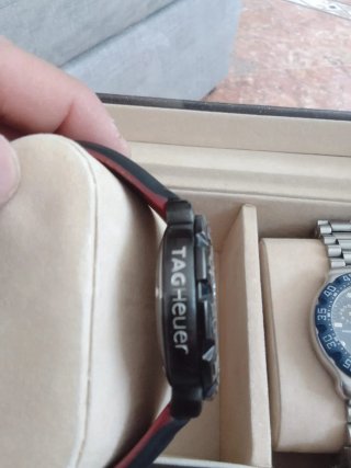 Reloj TAG Heuer F1 Gran Date Negro/Plata
