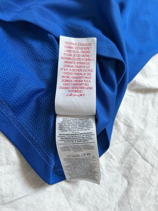 Camiseta deportiva Nike azul