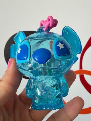 Llavero Stitch Purpurina Disney