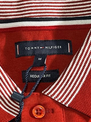 Polo Tommy Hilfiger Rojo Talla M