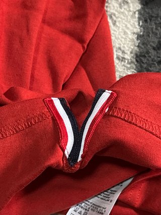 Polo Tommy Hilfiger Rojo Talla M