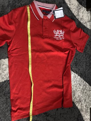 Polo Tommy Hilfiger Rojo Talla M