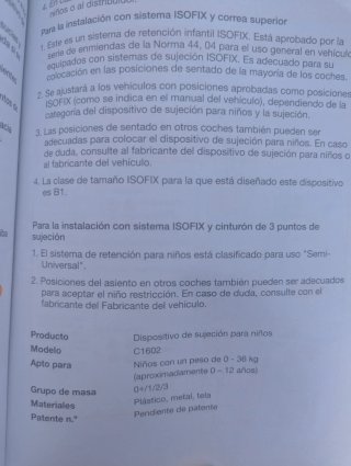 Silla coche Isofix evolutiva Joie de 0 a 12 años