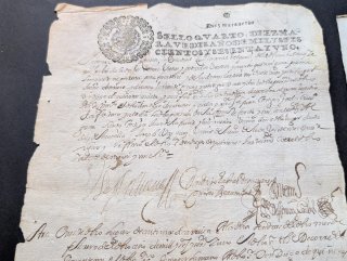 Lote Documentos Manuscritos Siglo XVII (1645-1661)