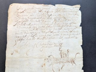 Lote Documentos Manuscritos Siglo XVII (1645-1661)