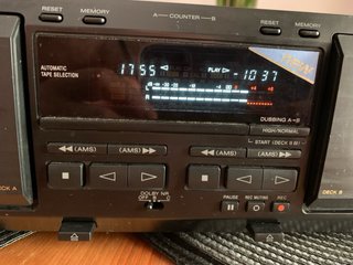 Sony TC-WE435 Doble HiFi Cassette Deck Pletina