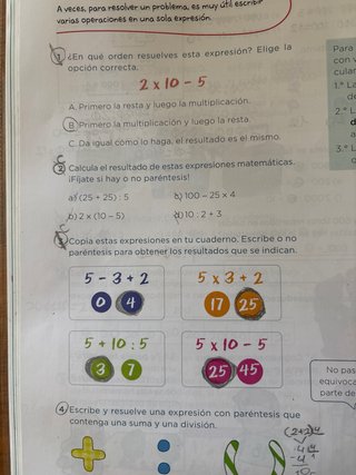 Matemáticas 4 de Primaria. 3 libros.Anaya