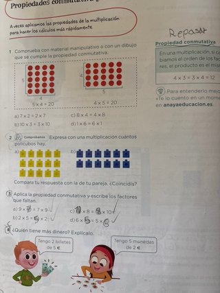 Matemáticas 4 de Primaria. 3 libros.Anaya