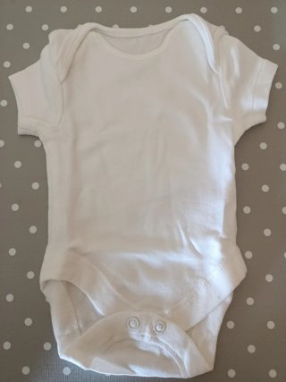 Lote 9 Bodys Manga Corta Bebé Talla 0