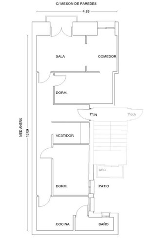 Piso en venta en Embajadores - Lavapiés en Madrid