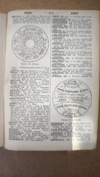 Diccionarios antiguos lengua española 1936 y 1937
