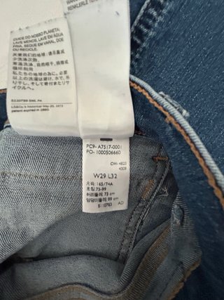 Pantalón vaquero Levi's azul