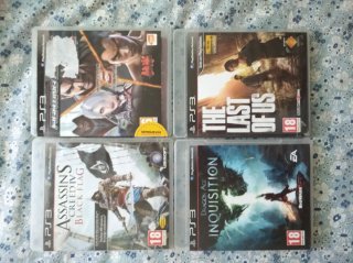 PS3 Slim160GB Negra+Mando+4 Juegos escucho ofertas