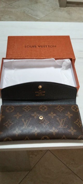 Cartera Louis Vuitton Marrón y Dorada