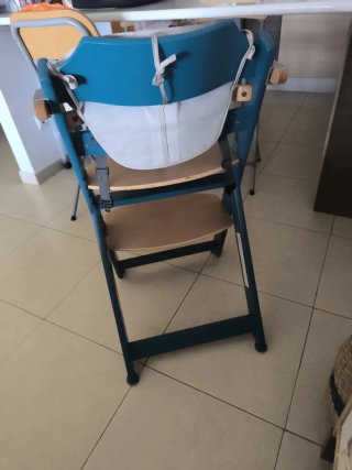 Trona Safety 1st madera y azul
