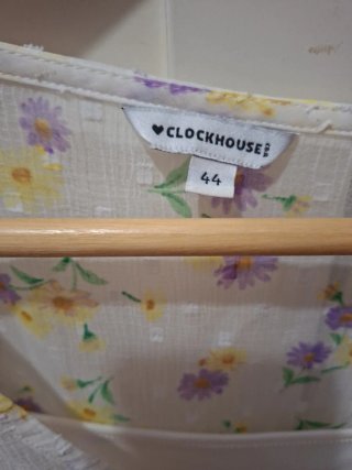 Blusa Clock House floral Talla 44
