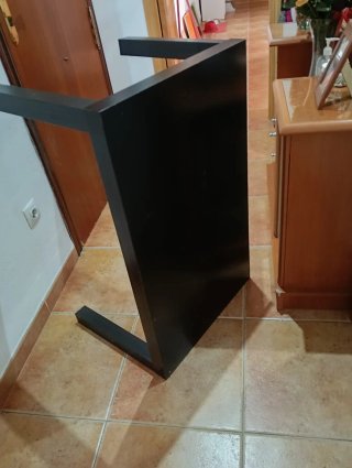 Mesa de centro negra Ikea