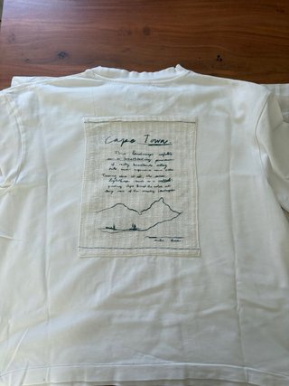 Oversize Camiseta Zara Hombre Blanca