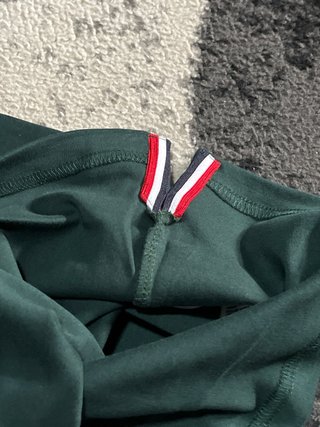 Polo Tommy Jeans Verde Talla M