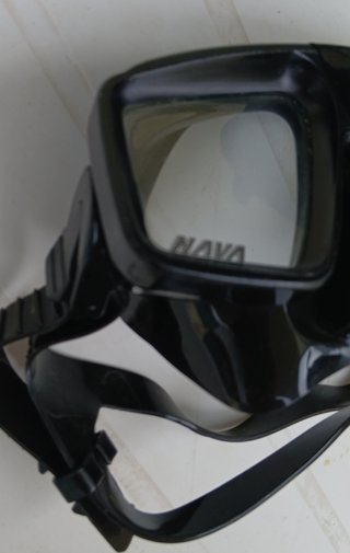 Pesca submarina ou mergulho, mascara Nava em silic