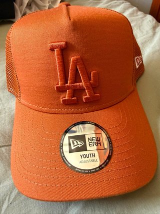 Gorra New Era Infantil Naranja LA