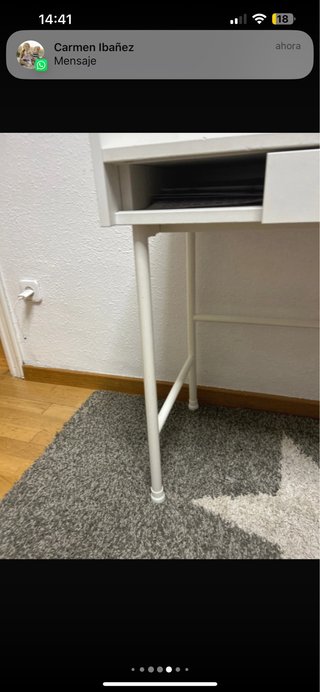 Escritorio blanco Ikea