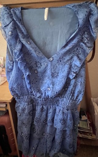 Vestido Pepe Jeans floral azul