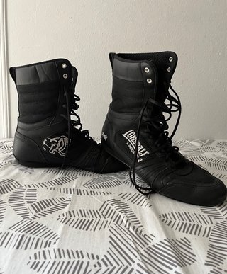 Botas de boxeo Lonsdale negras