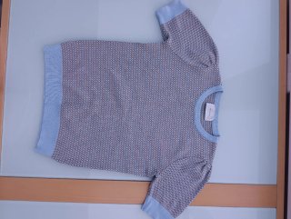 Camisa N21 azul y marrón Talla S