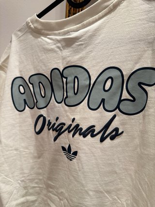 Camiseta Adidas Originals Logo Burbuja Talla M