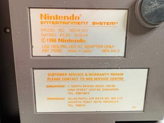 Nintendo Entertainment System (NES) Asiático